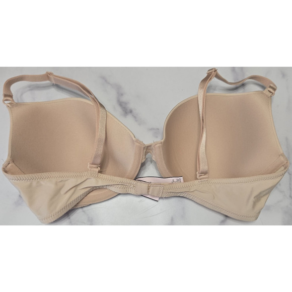 Victorias Secret Womens Push Up Demi Bra 34C Nude Wear Anywhere Underwire - Picture 4 of 7
